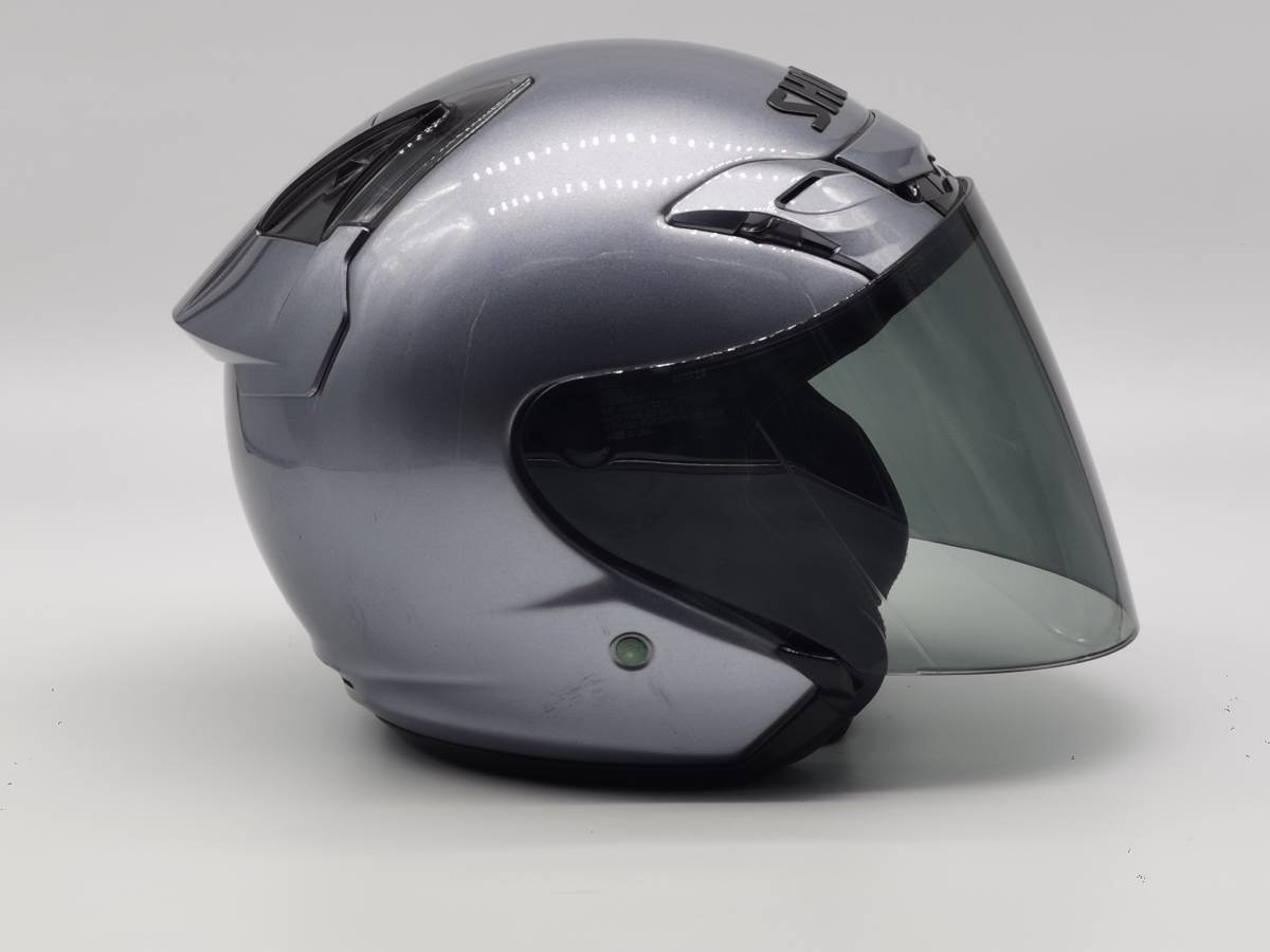 SHOEI J-Force III シルバー ジェットヘルメット ショウエイ M SHOEI J