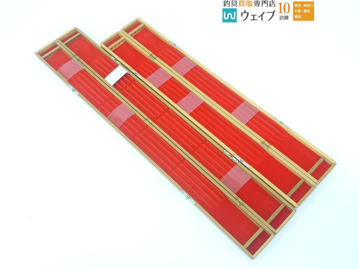 Bibian 比比昂- 金鯱浮き箱・凱かちどきハリスケース計7点ヘラブナ釣り 
