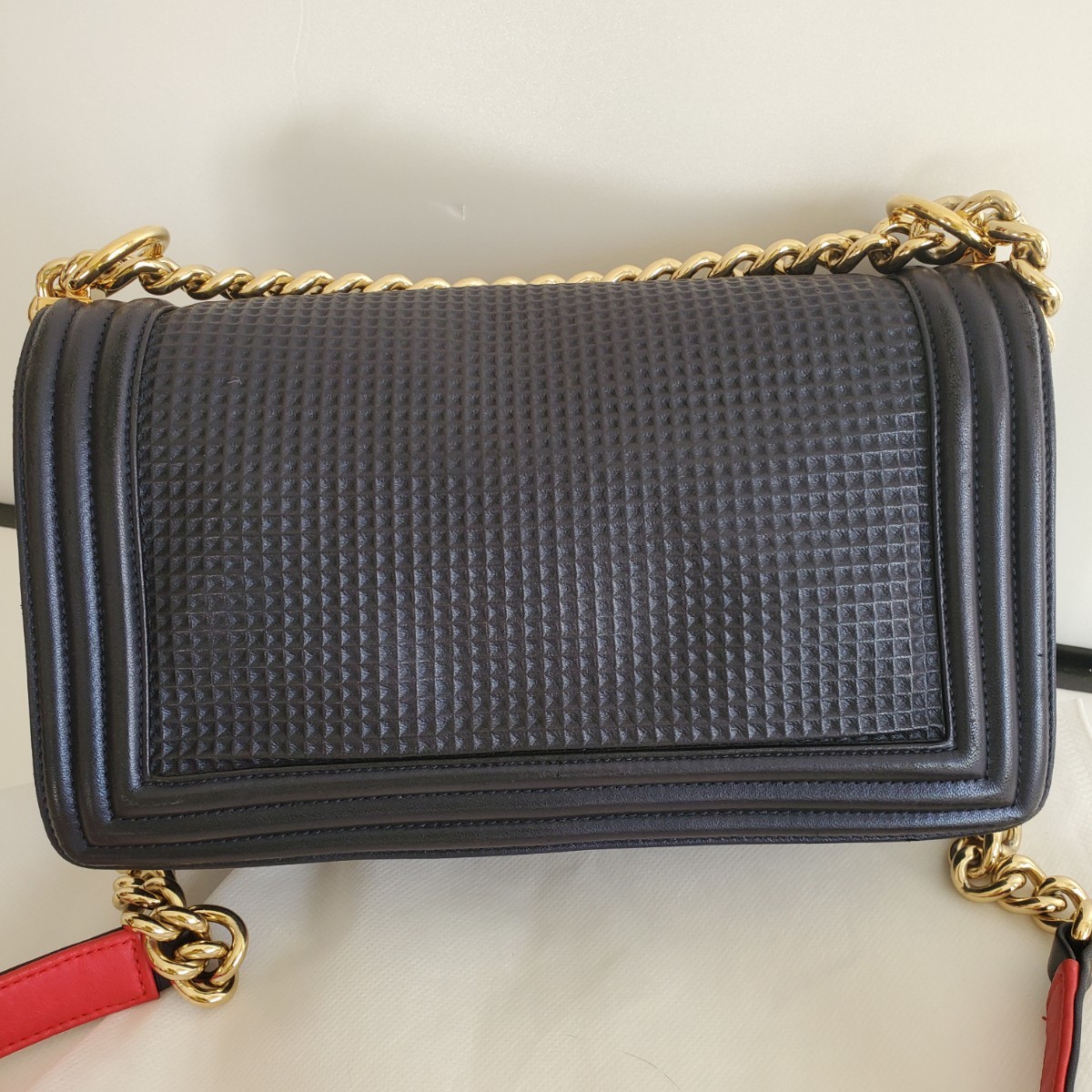 Bibian 比比昂 - B81 美品 CHANEL シャネル ボーイシャネル ネイビー 