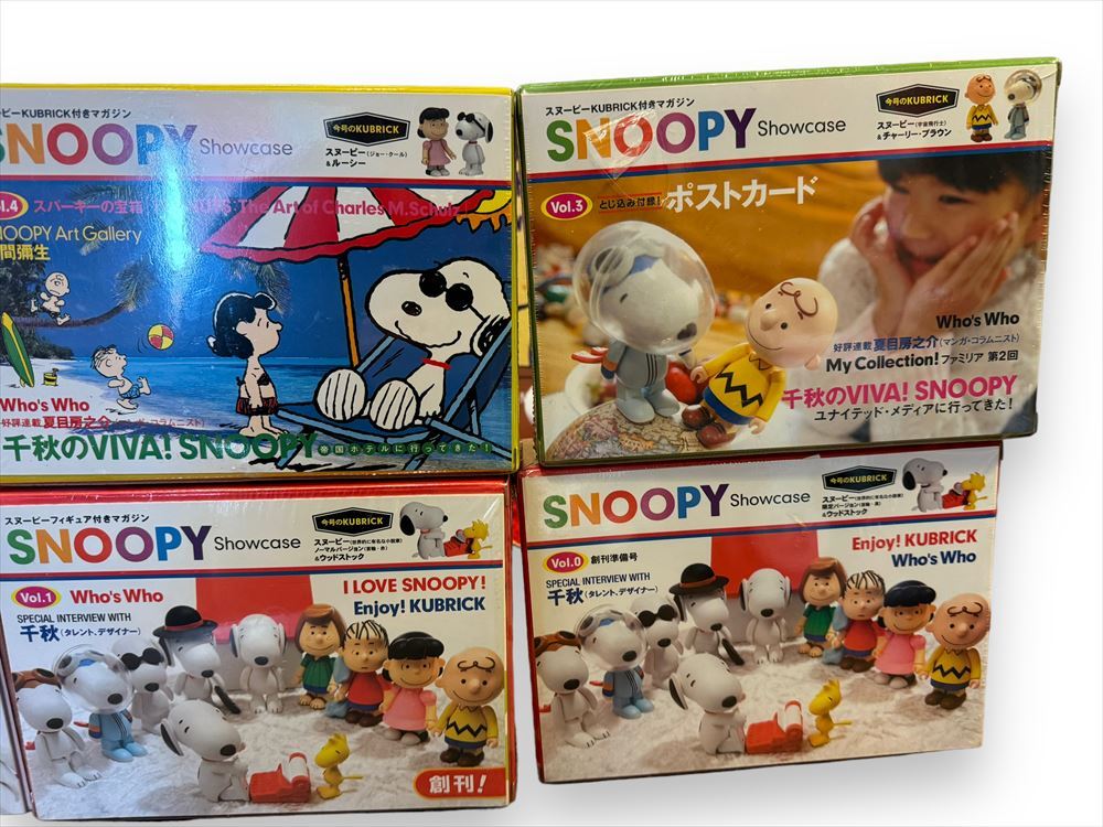 Bibian 比比昂- 1円スタート☆未開封品SNOOPY Showcase vol.0～vol.5 6 