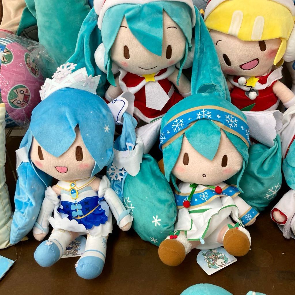 初音ミクぬいぐるみ8点まとめ売り
