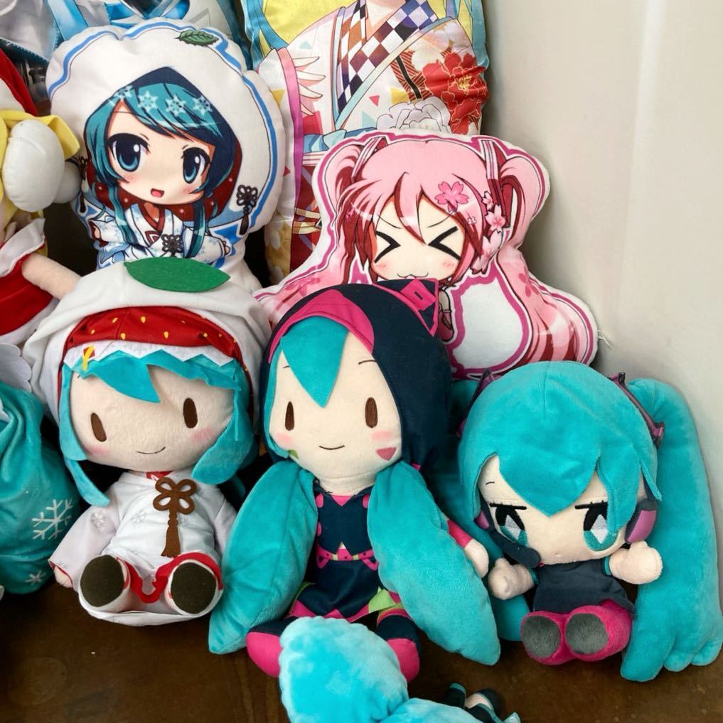 初音ミクぬいぐるみ8点まとめ売り