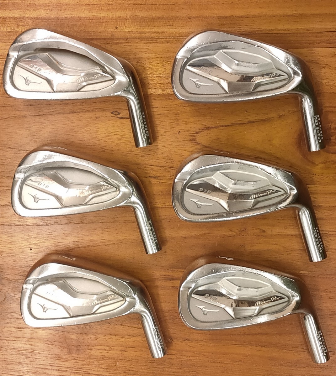 Mizuno pro 918 アイアン6本セット 5-P ミズノMizunoPro 918 6本セットアイアンヘッドのみMP