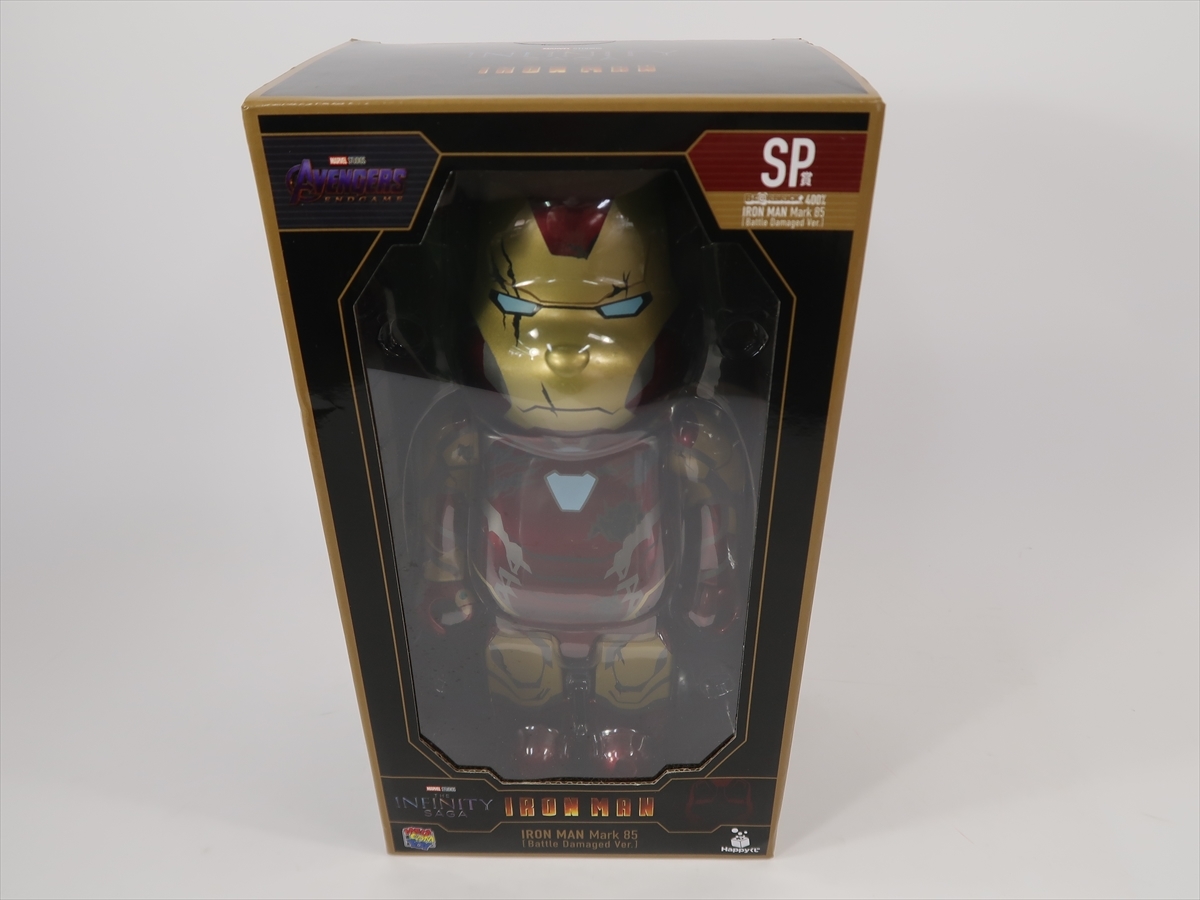Bibian 比比昂- HappyくじアイアンマンSP賞BE@RBRICK 400