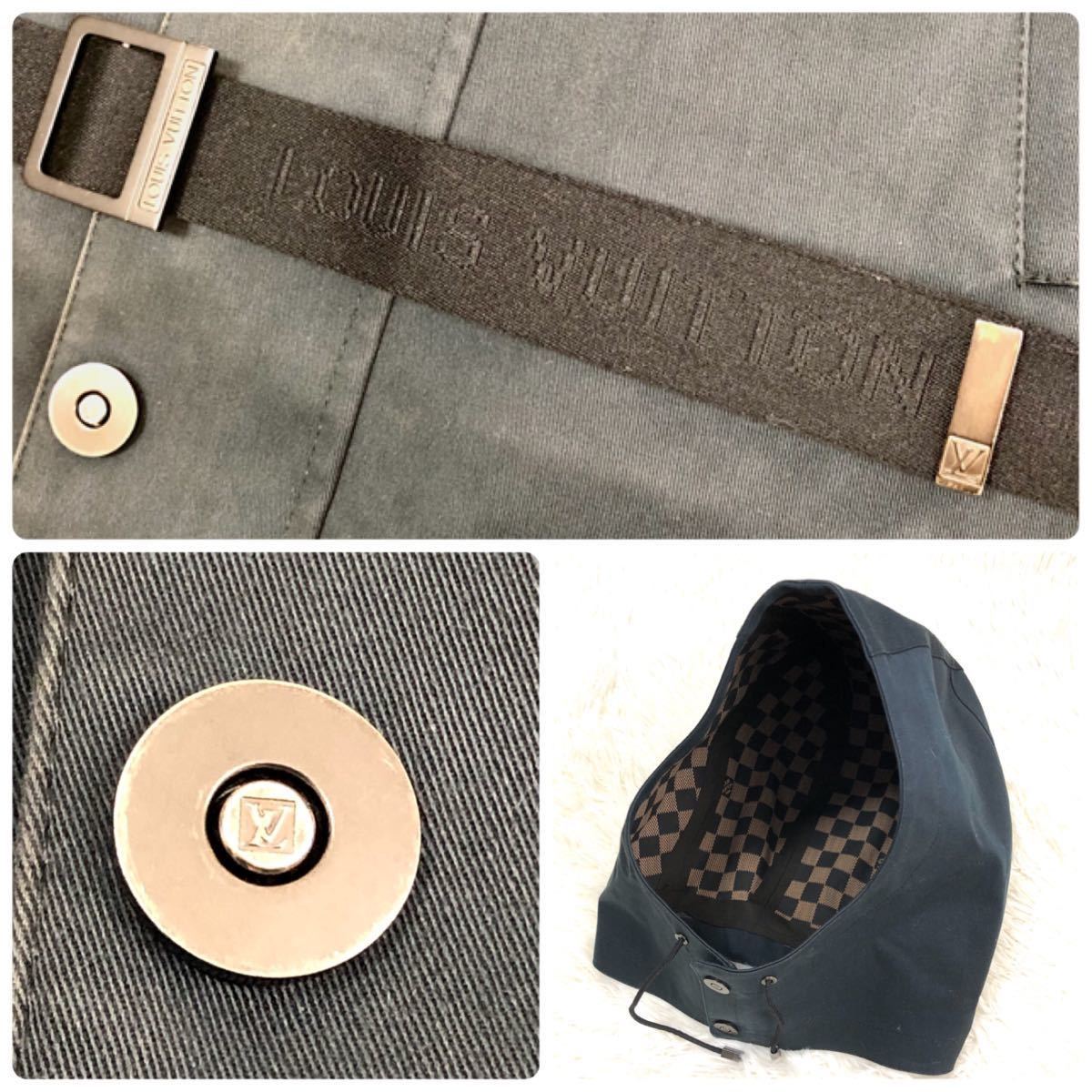 訳あり特価❗Louis Vuitton マッキントッシュパーカーコート ベージュ MACKINTOSH - マッキントッシュ ﾍﾞｰｼﾞｭ ﾘﾈﾝ ﾌｰﾃﾞｨ 比翼ｺｰﾄ 34の