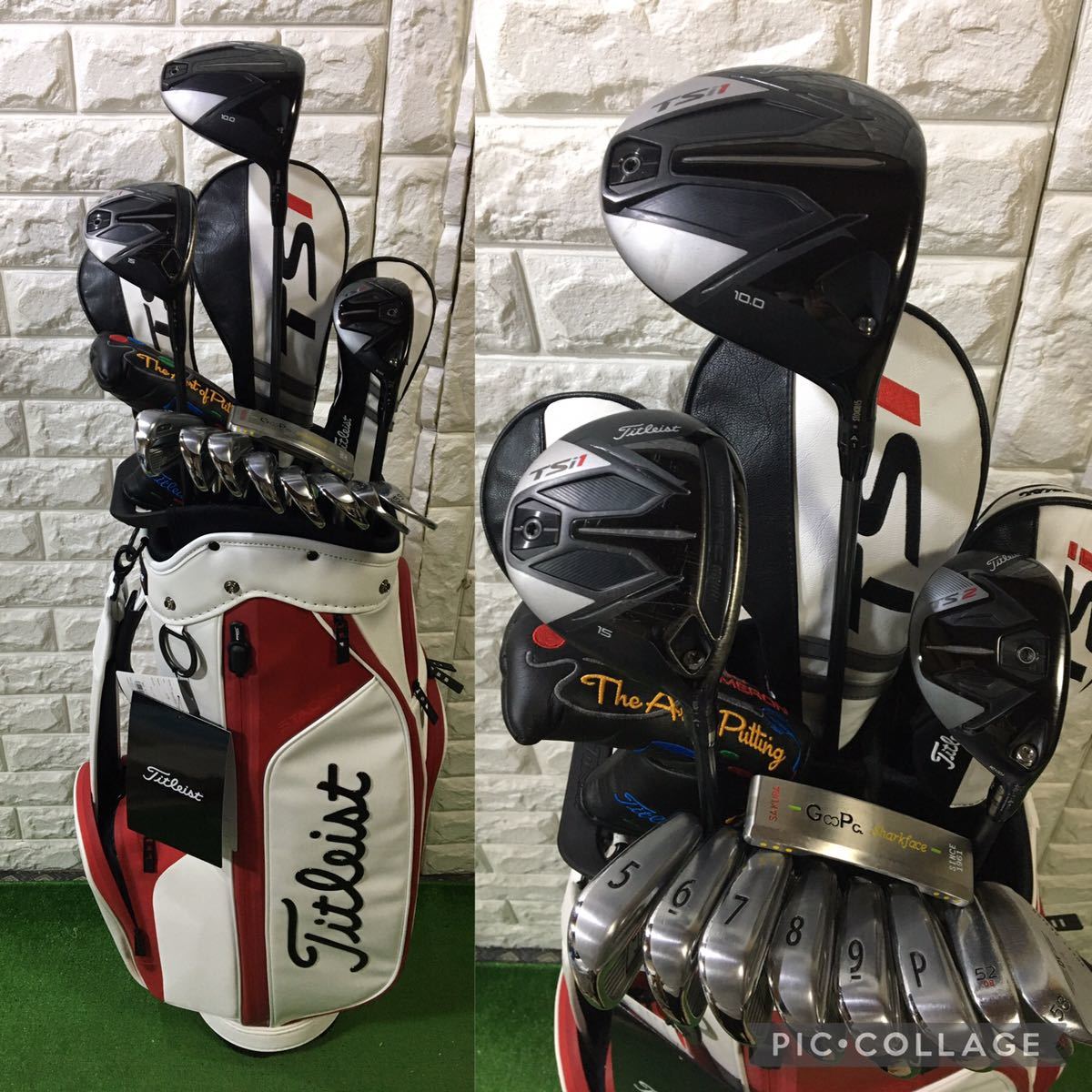 50%OFF タイトリスト titleist TSi2 TSi1 ap2 キャメロン セット クラブ