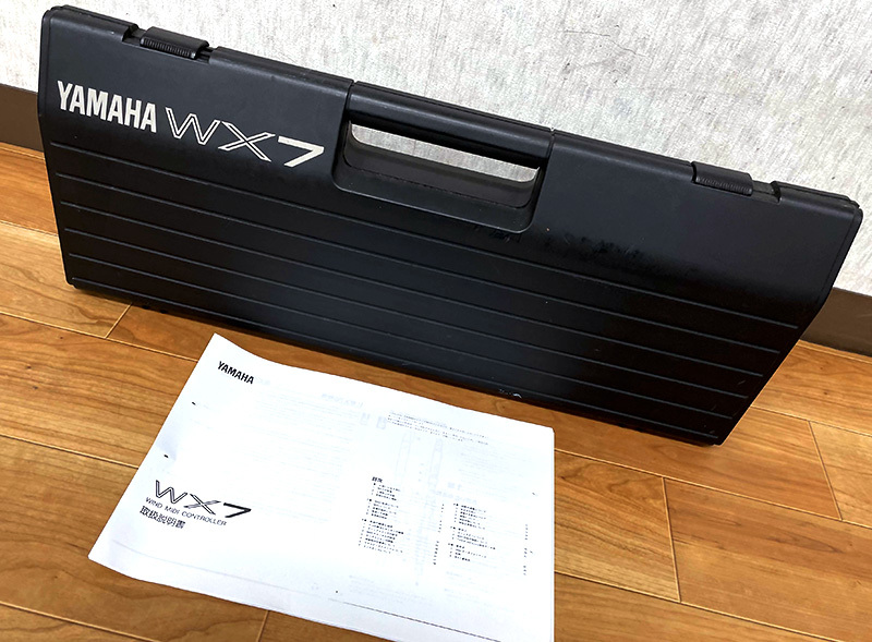 インペリオ様YAMAHA WX7 ウインドmidiコントローラー シンセサイザー Yamaha WX7 Vintage Wind Controller Equipped with pitch bend