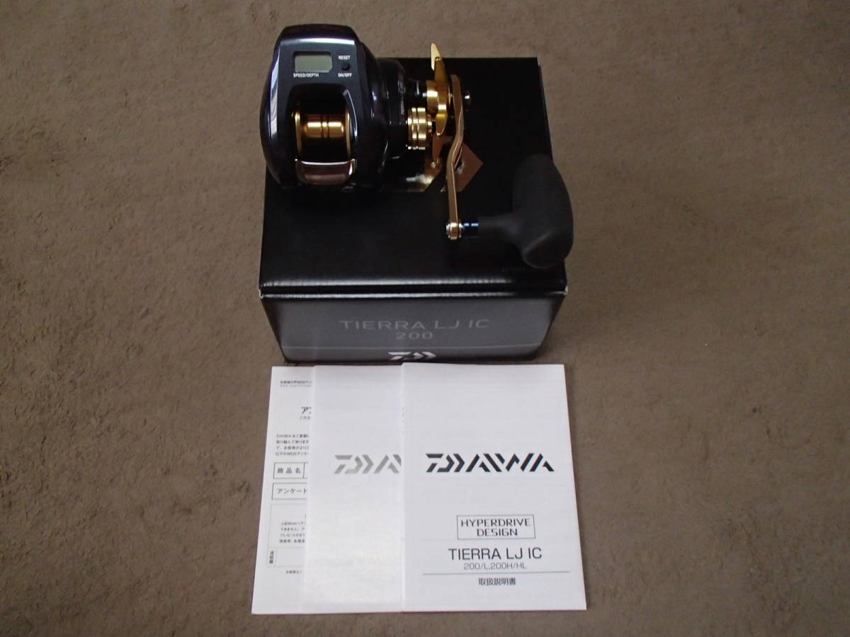 Bibian 比比昂- Daiwa(ダイワ)23 TIERRA ティエラLJ IC 200 新品 Bibian 比比昂- Daiwa(ダイワ)23 TIERRA ティエラLJ IC 200 新品