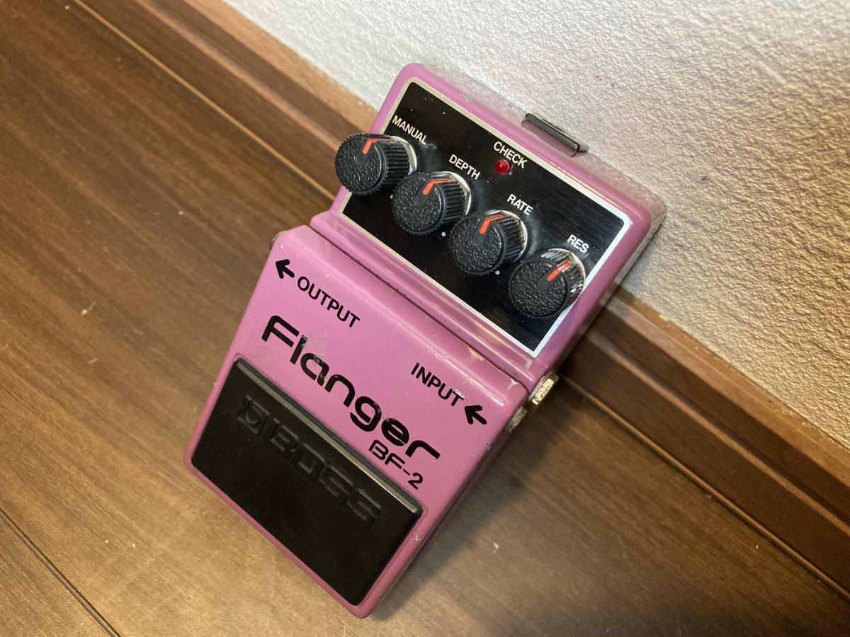 BOSS BF-2 Flanger 銀ネジ フランジャー 1980年 日本製