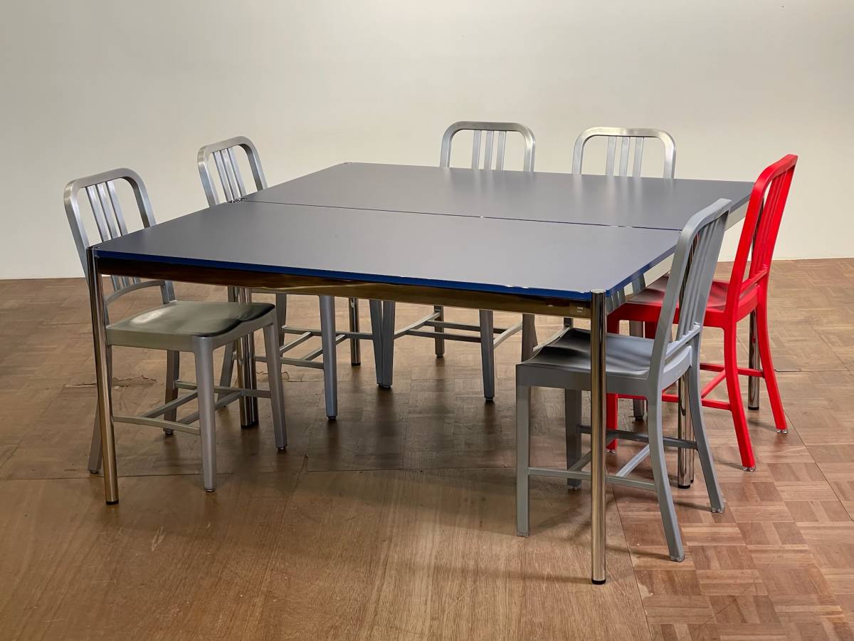 展示品 usmハラー ガラス 大型 ダイニングテーブル デスク モダン