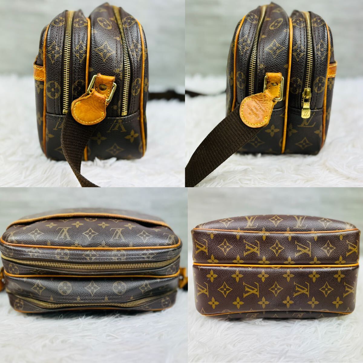 ルイヴィトン リポーターPM シリアルSP1012 型番M45254 真贋OK LOUIS