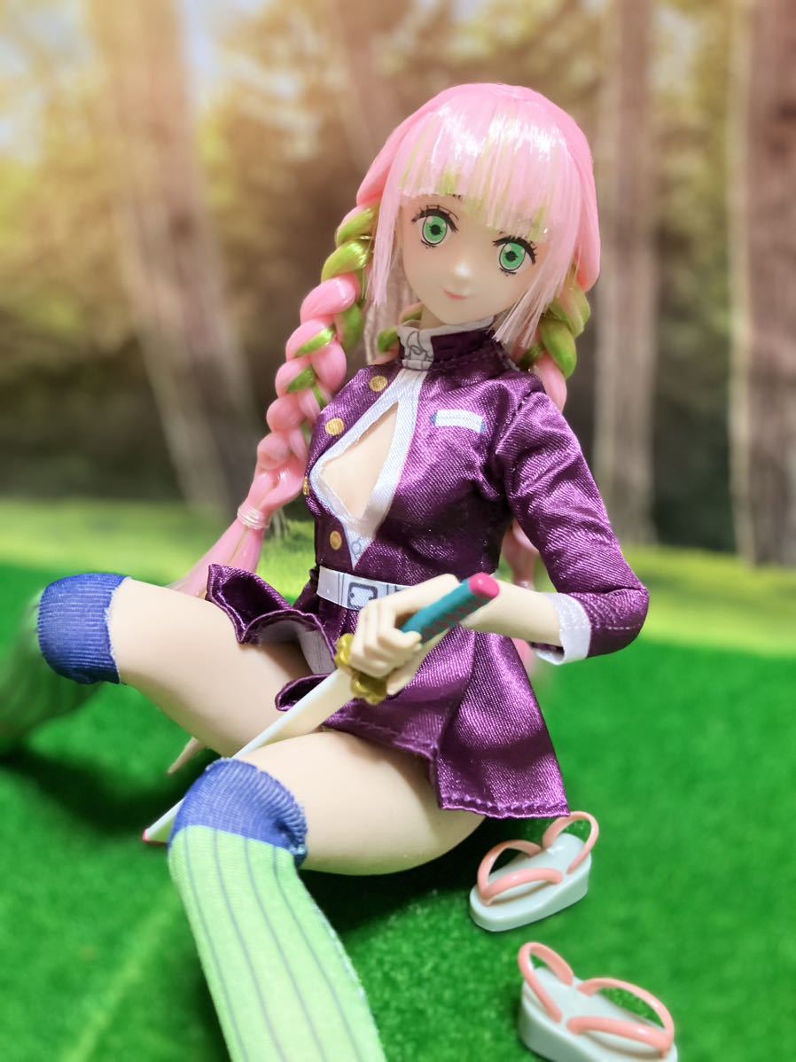 Bibian 比比昂 - 鬼滅の刃 甘露寺蜜璃 風 衣装セット 1/6サイズ