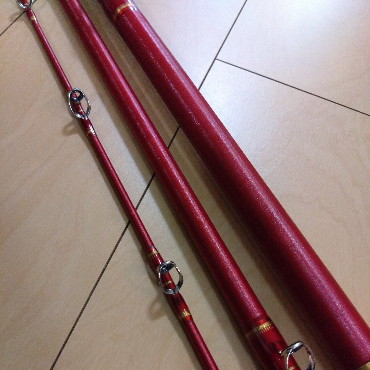 不知火　クエ 483 ３本継ぎ　未使用品 不知火クエ483 3本繋ぎ 高野釣具 クエ竿 石鯛 底物師