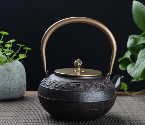 茶壺 手彫り鉄壺 鉄やかん 鉄分補給 未塗装鉄器 茶道具 楽天市場】☆砲口 提梁壺 鉄器 老鉄瓶 急須 対応 鉄やかん 鉄分