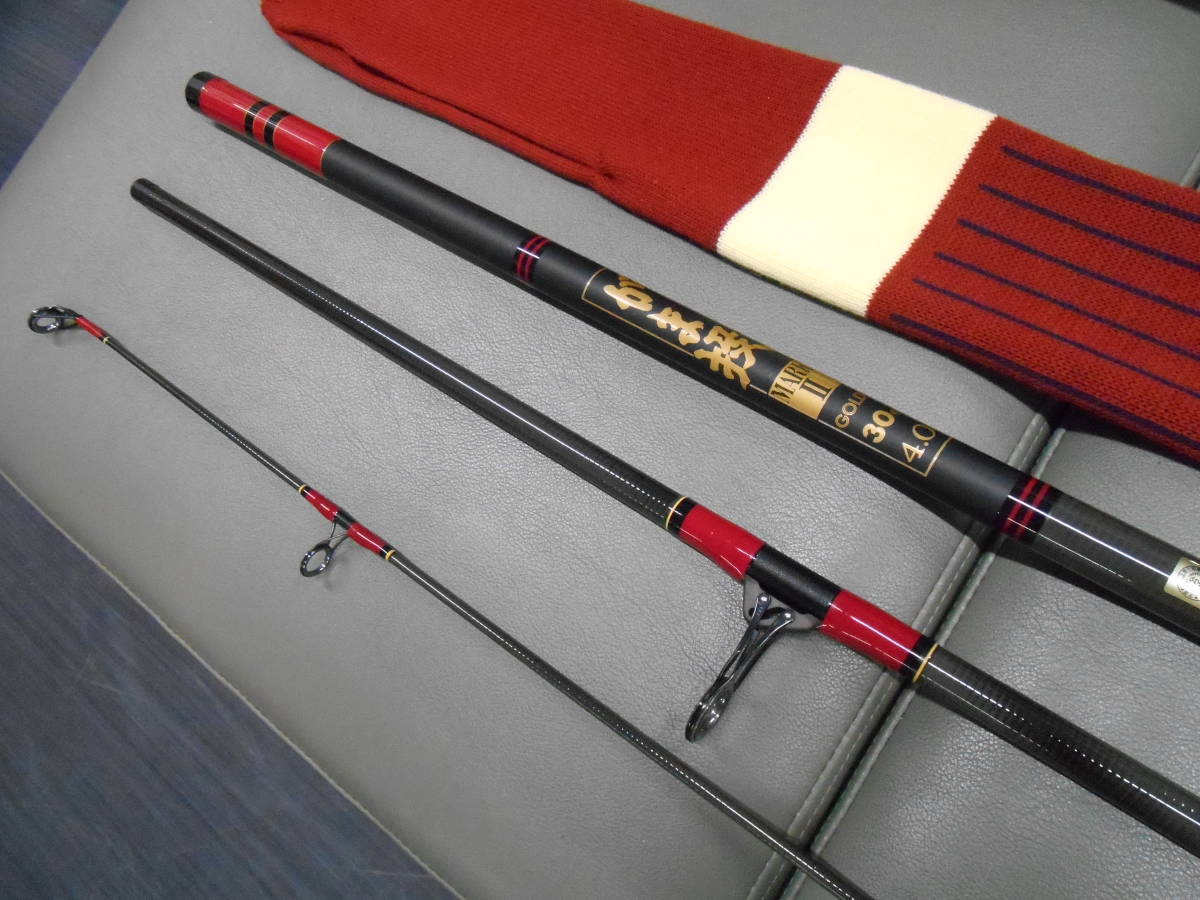 Gamakatsu がま投 釣り竿 EXA 30号 400 SINKER WEIGHT 25-30 ブラック