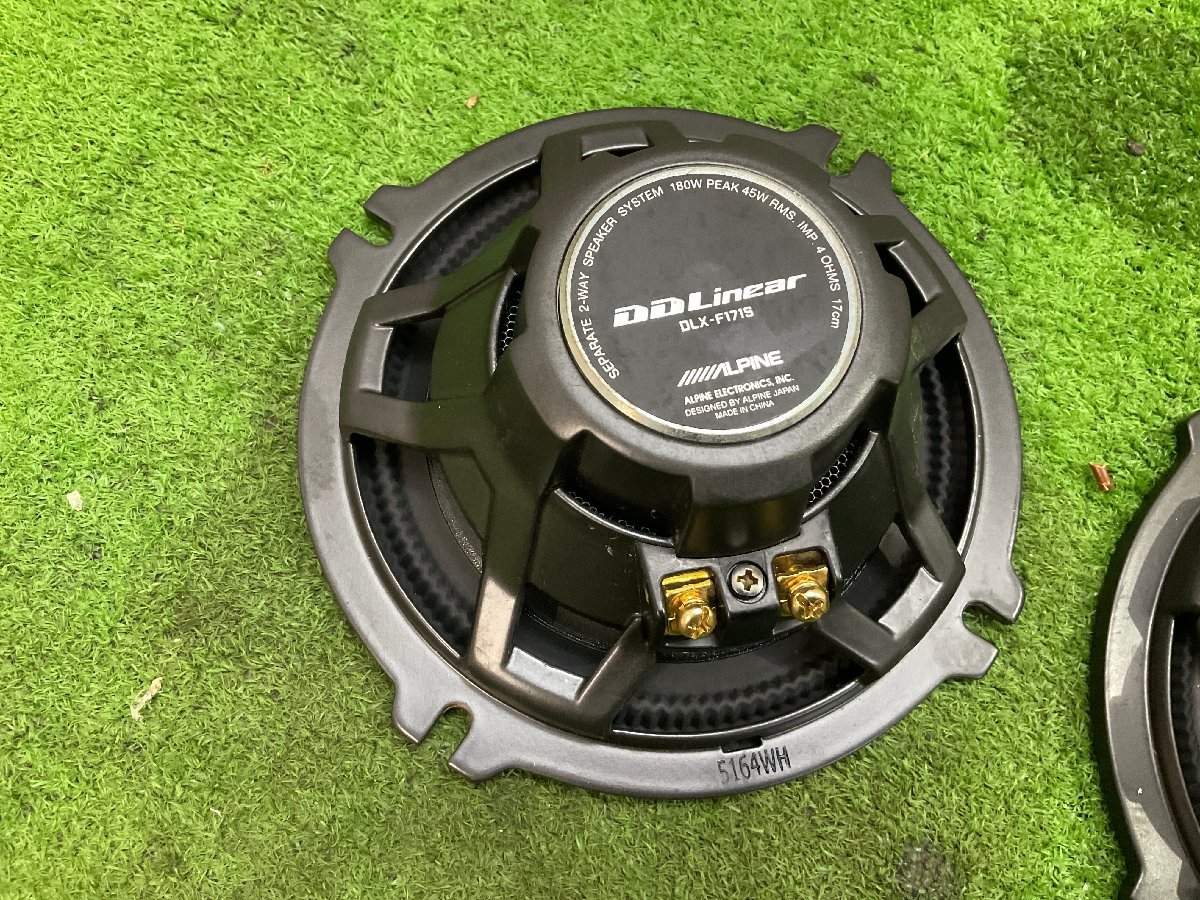 ALPINEスピーカー4個Alpine DDL-R17S+ DDL-R17C-F ALPINEスピーカー4個Alpine DDL-R17S+ DDL-R17C-F ALPINE DD