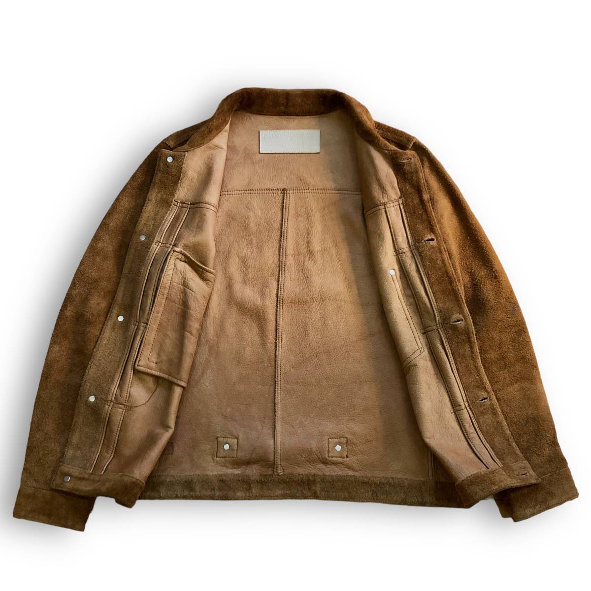 Levi’s Fenom フェノム スウェード トラッカー ジャケット Lサイズ Fenom - Levi's × fenom スエードトラッカージャケットの通販 by