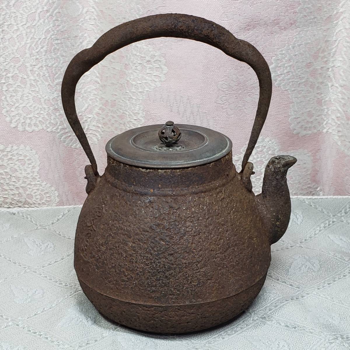 【オンラインショップ】 Bibian 比比昂- 【名品】◇龍文堂造『安之介』鉄瓶◇検）亀文堂 鉄瓶