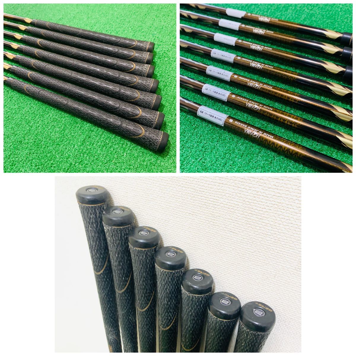 Bibian 比比昂- 6369 HONMA GOLF BERES MG700 2S アイアン7本セット右 