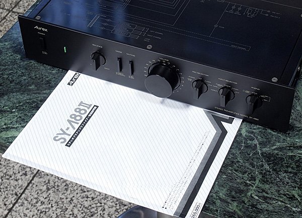 Bibian 比比昂- Aurex SY-Λ88II ♪東芝オーレックス銘プリアンプ