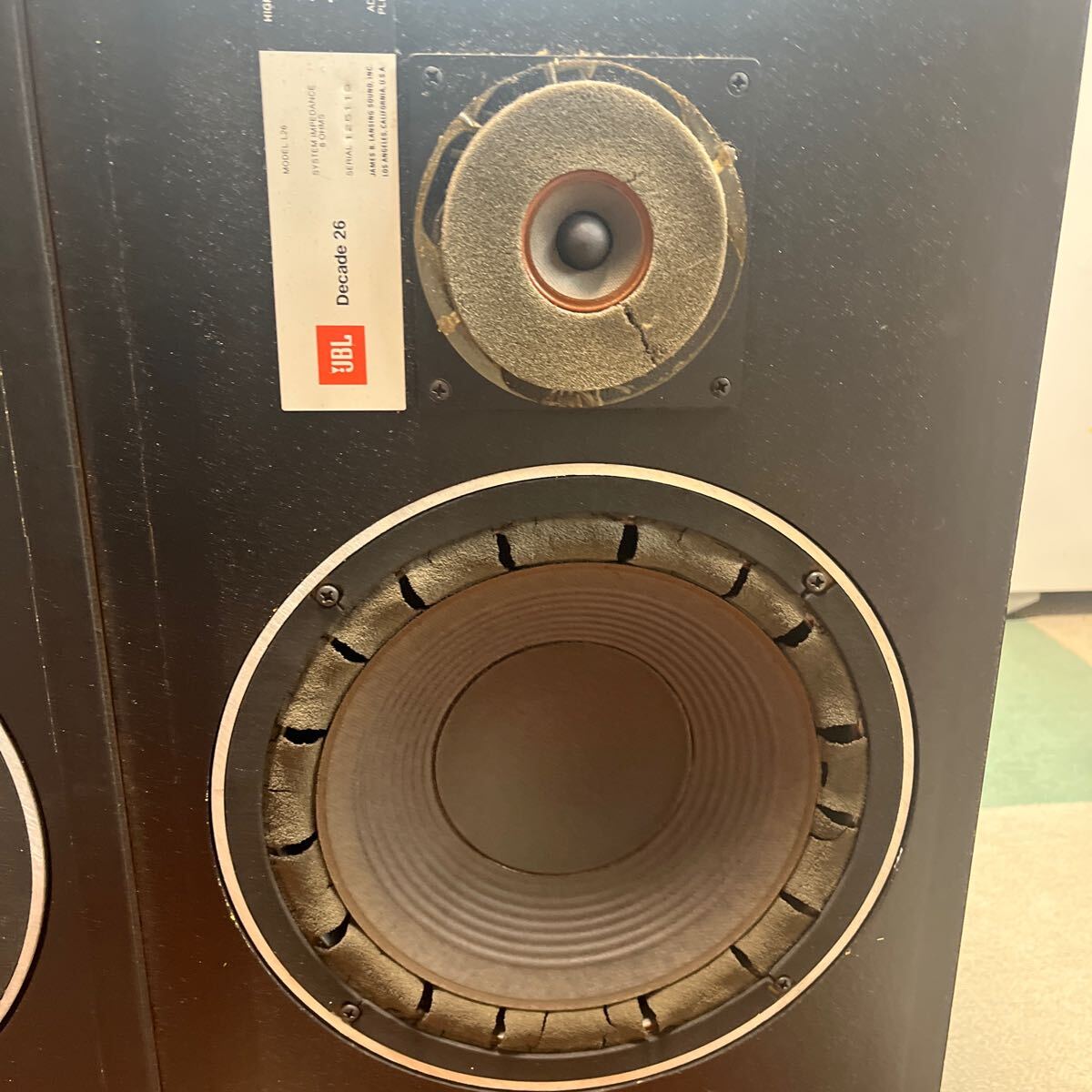 JBL Dekade 26 L26 動作確認済み JBL Dekade 26 L26 動作確認済み 【公式通販】