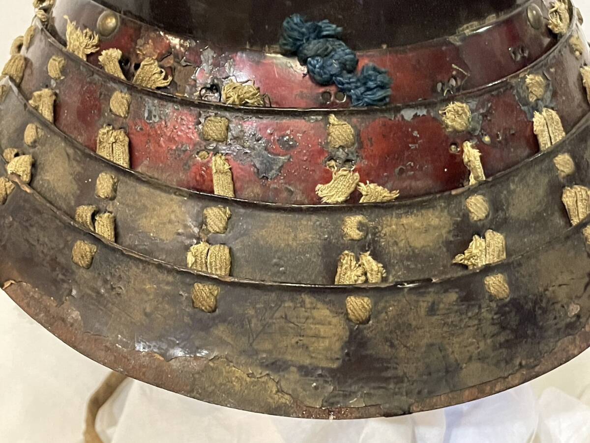Bibian 比比昂- 金日の丸鉄製烏帽子兜甲冑具足桃山時代戦国時代