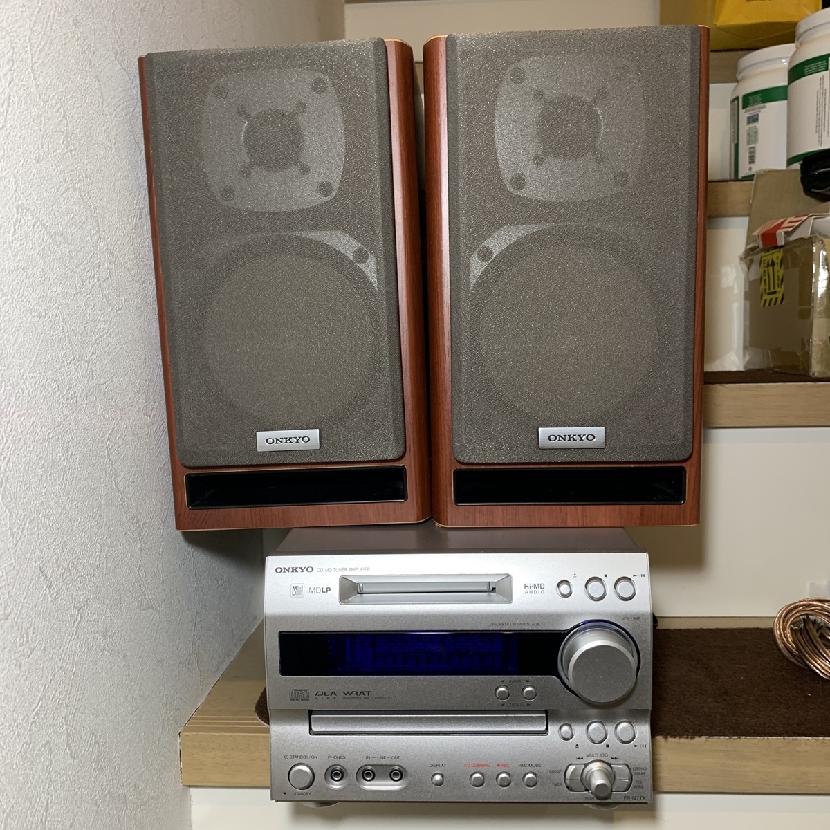ONKYO ミニコンポ X-N7TX 2007年製 ONKYO ミニコンポ X-N7TX 2007年製