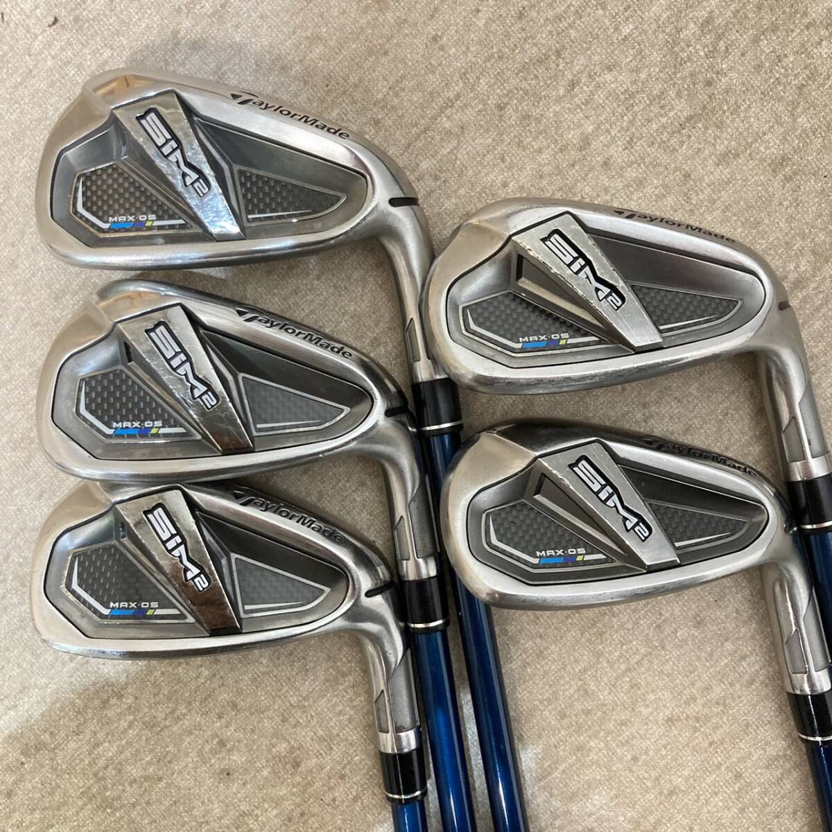 TaylorMade アイアンセット SIM MAX TM 60 FLEX-R（Bibian 比比