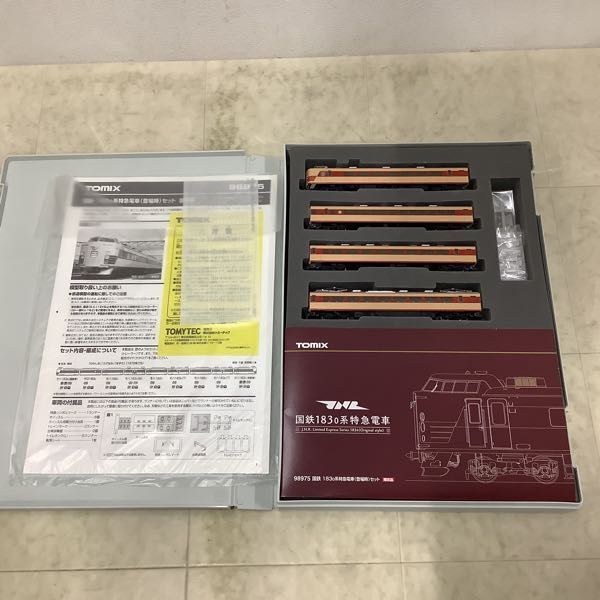 のんさん専用 TOMIX 183 0系特急電車(登場時)セット 品番：98975 トミックス