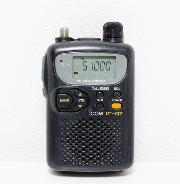 ICOM アイコム　IC-Q7 144/430 広帯域受信機能付き IC-Q7で受信も送信も！ アイコム 広帯域レシーバー＆144/430MHz