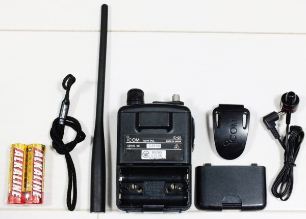 ICOM アイコム　IC-Q7 144/430 広帯域受信機能付き Bibian 比比昂- ICOM IC-Q7 144/430MHz 50/144/430/1200MHz 4