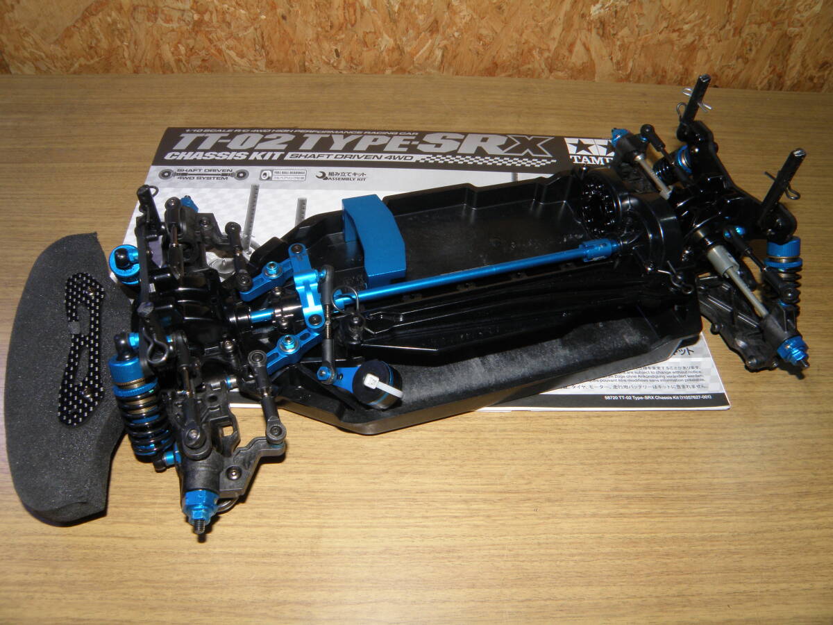 TAMIYA TT-02 TYPE-S タミチャレ　タミグラ　オプション多数 TT02 TYPE-S パーツリスト | 福山ラジコンセンター | ラジコン