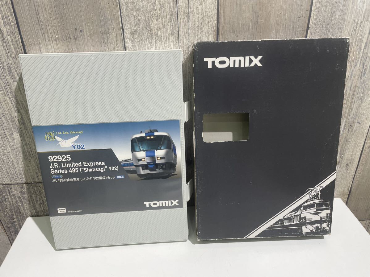 TOMIX JR485系特急電車 しらさぎ Y02編成 92925 Bibian 比比昂- 動作未確認① TOMIX 92925 JR 485系特急電車