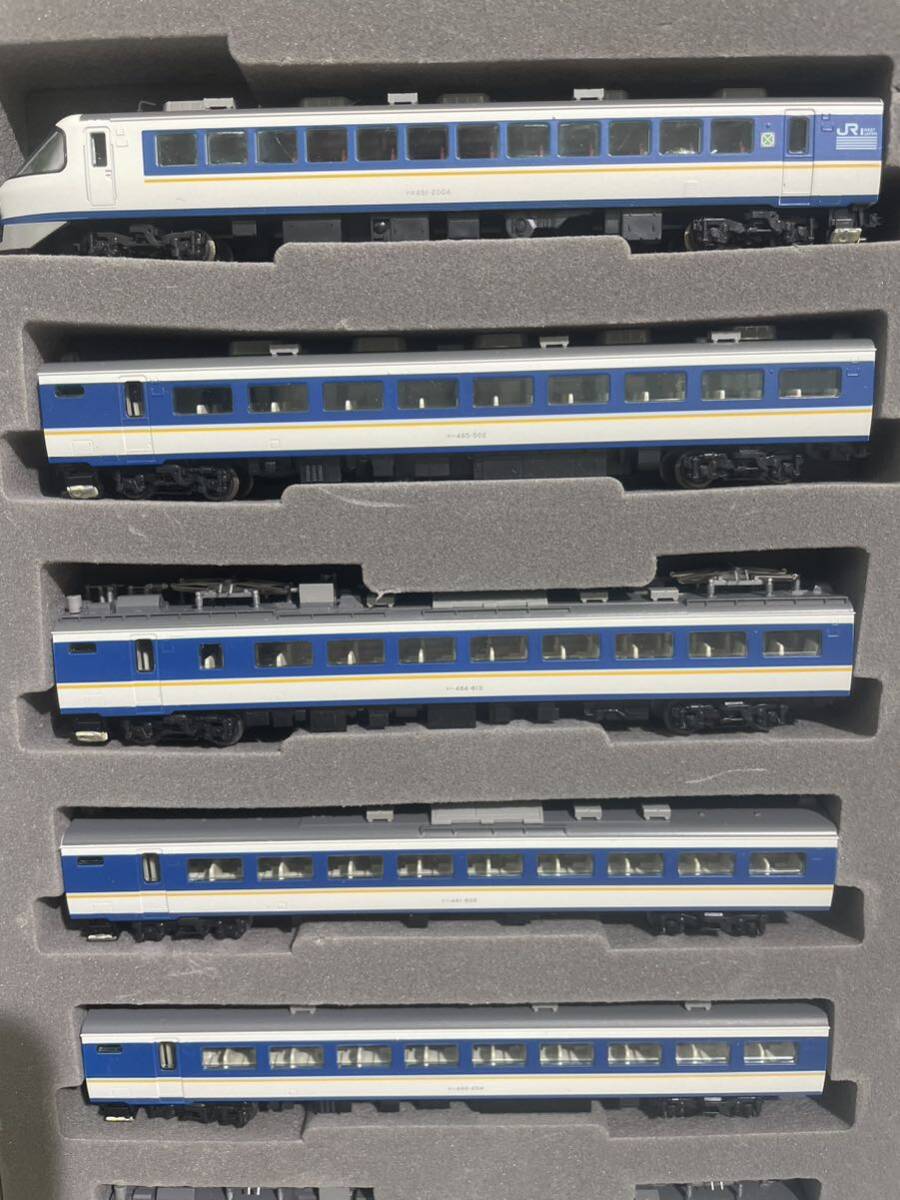 TOMIX JR485系特急電車 しらさぎ Y02編成 92925 Bibian 比比昂- 動作未確認① TOMIX 92925 JR 485系特急電車