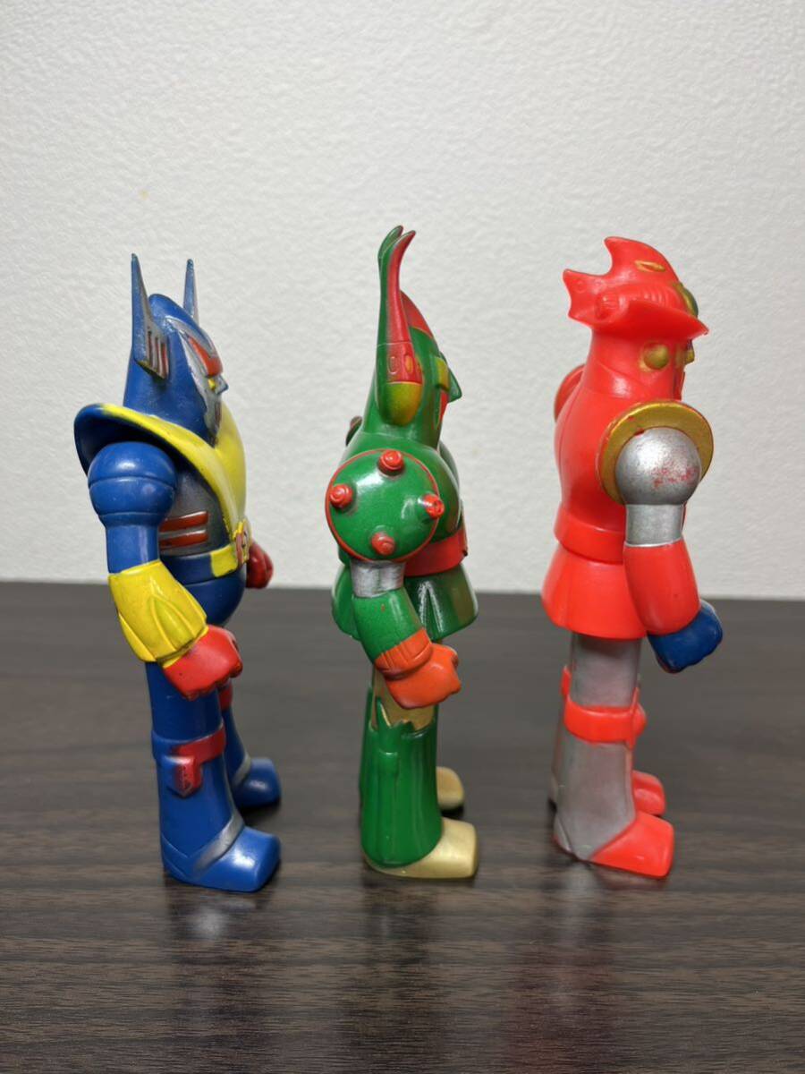 当時物　ブルマァク・タカトク・タケミ　ソフビセット 当時物 ブルマァク・タカトク・タケミ ソフビセット