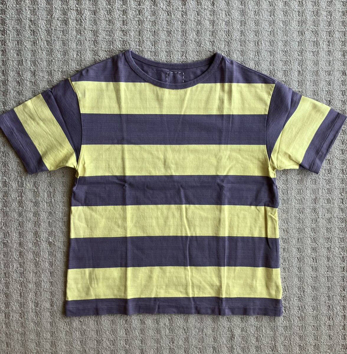 Bibian 比比昂- visvim BROADER TEE S/S RUGGER T-SHIRT PURPLE