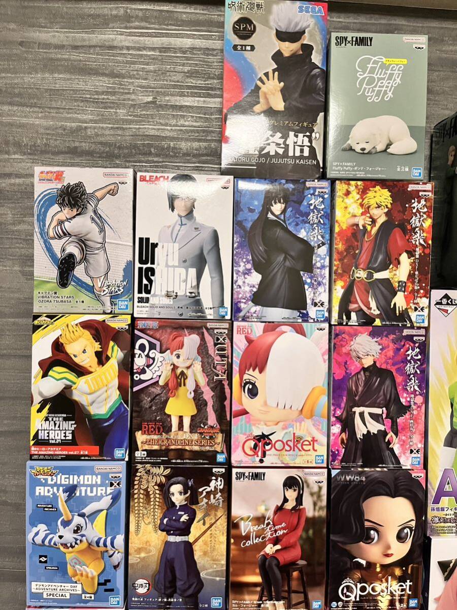 ワンピース　呪術廻戦　ドラゴンボール　鬼滅の刃　フィギュア　まとめ売り ワンピース ドラゴンボール 呪術廻戦 BLEACH 鬼滅の刃 フィギュア 〇