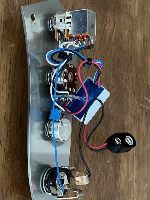 ベース NOLL ELECTRONIC PA-1 JB ONBOARD PREAMP Noll PA 1 preamp Rall Guitars & Tools
