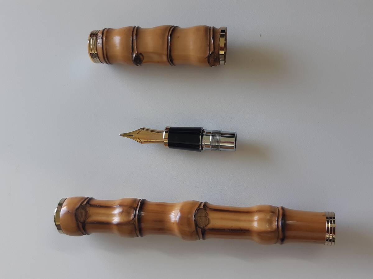 竹製平筆 30000円モデル 真竹 八角小判実戦型 柄太『飛鷹(ひよう) 金印』39男【剣道竹刀