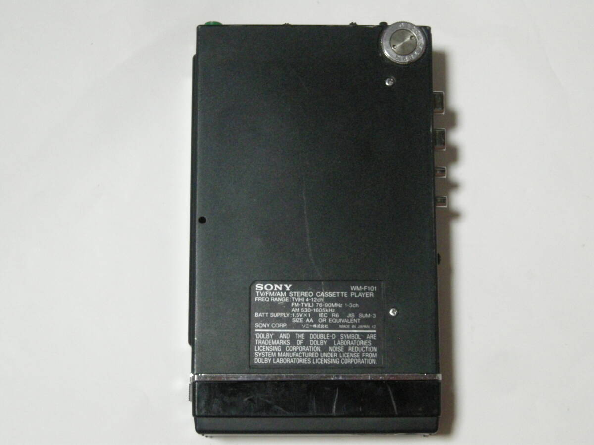 ジャンクSONY ソニー カセットウォークマン WM-F101 SONY WM-F101 