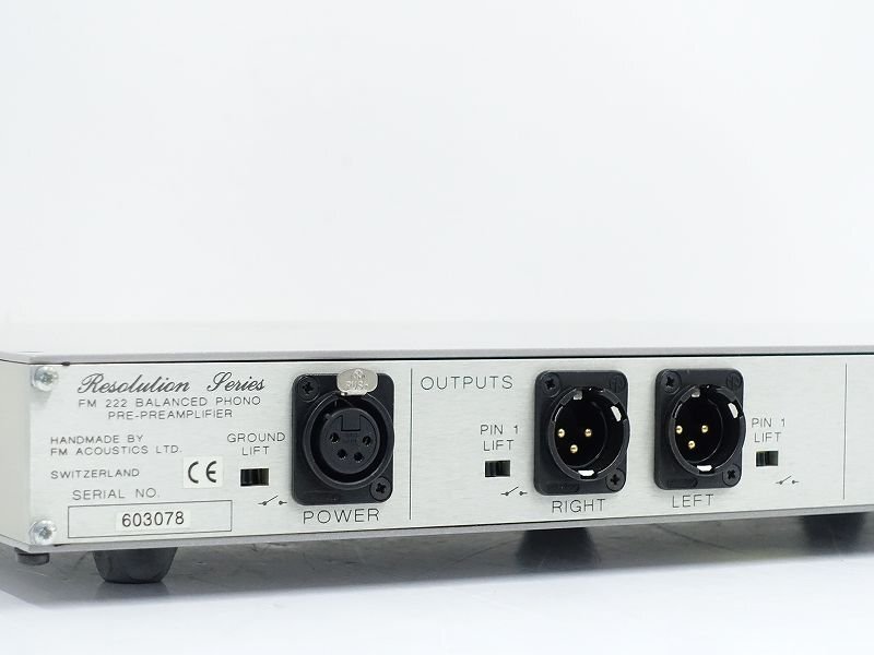 FM ACOUSTICS FM202A PRECISION POWER SUPPLY FM 222用 電源ユニット