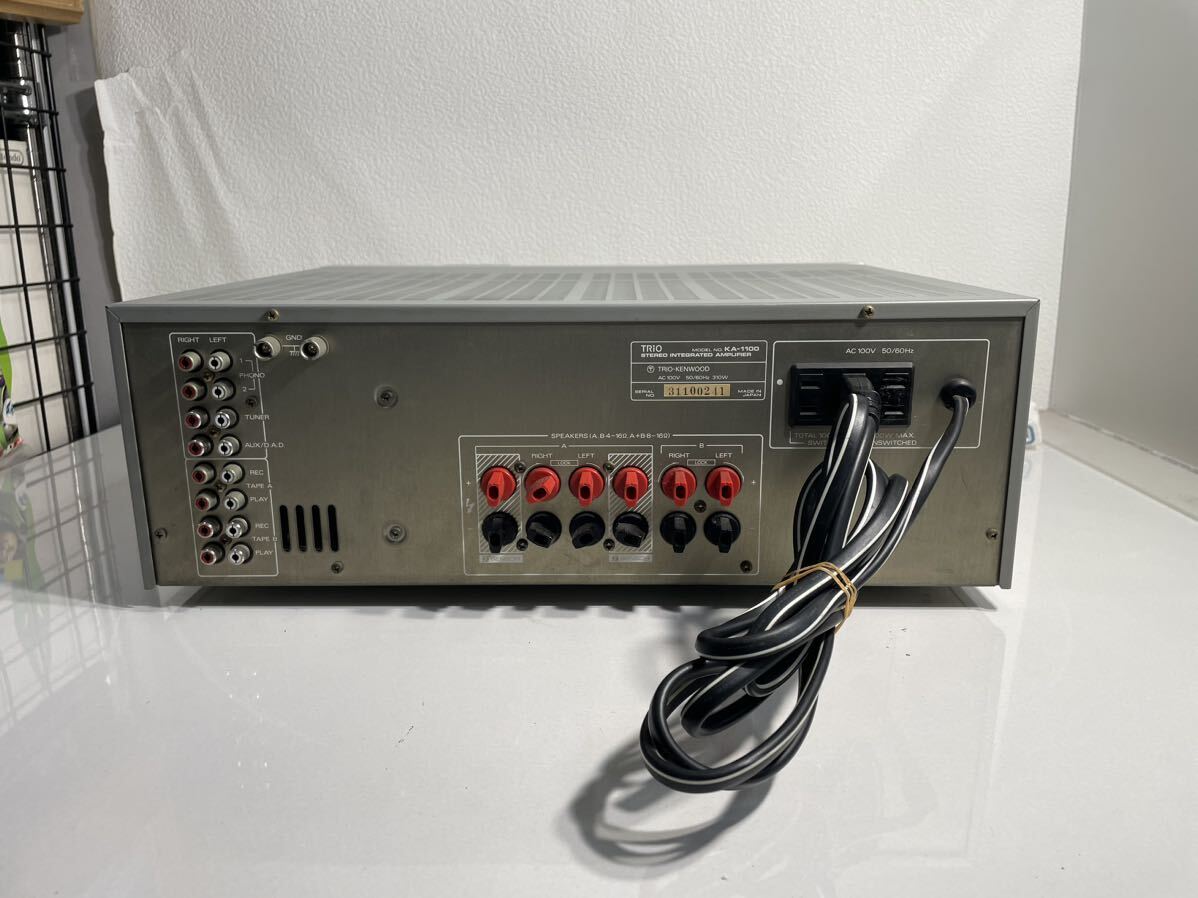 必見！【KENWOOD プリメインアンプ KA-1100SD ジャンク現状品】