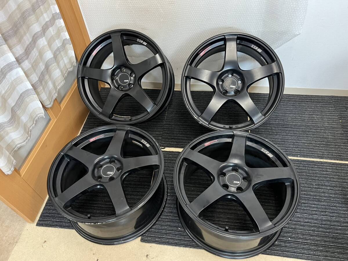 新品ホイール 4本セット商品】SSR GTV01 18インチ 8.5J 5H-100