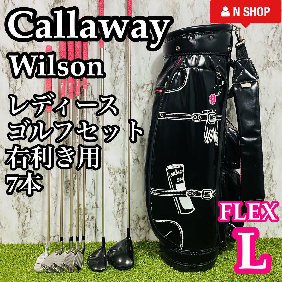 Wilson 初心者セット 入門 FLEX L FBSbp-m13783754966 ゴルフ  