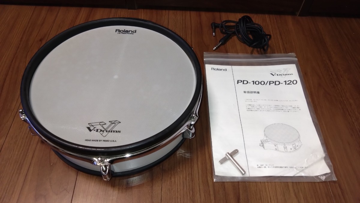 Roland PD-125 スネア タム ① Roland PD-125 ドラムパッド Roland PD