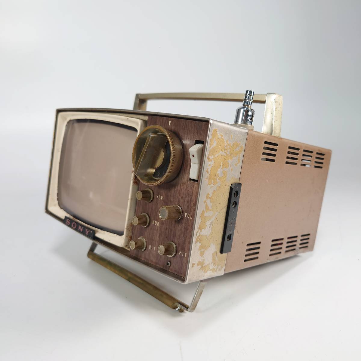 SONY】 ブラウン管テレビ トランジスタ テレビジョンレシーバ 5