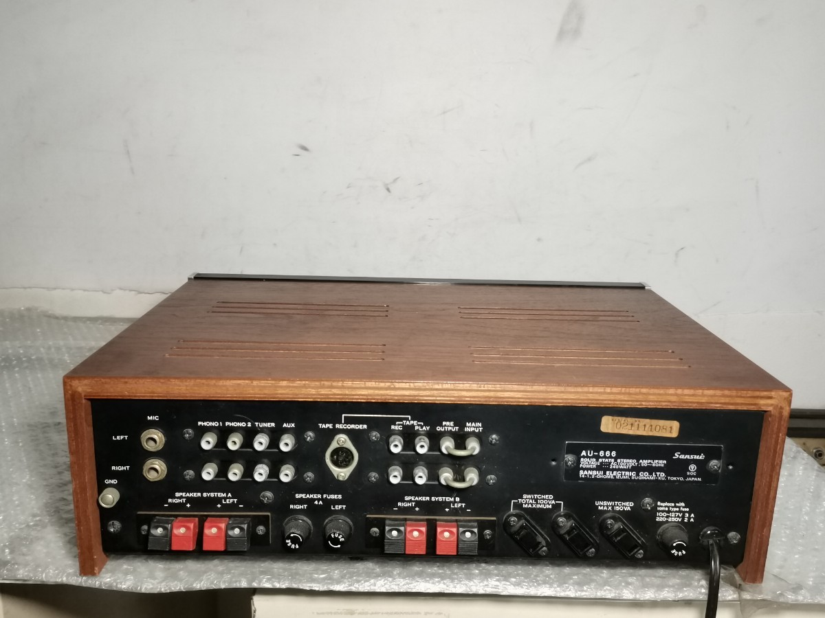 Yahoo!オークション -「sansui au 666」の落札相場・落札価格