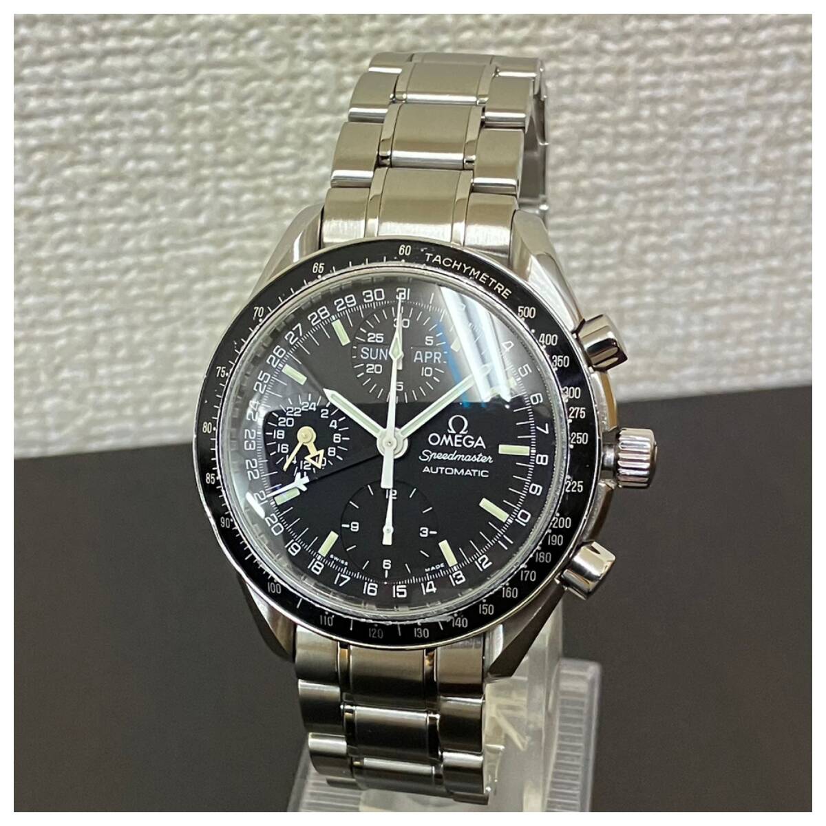 極美品OMEGA オメガ スピードマスター マーク40 吸い 3520.50 保証書