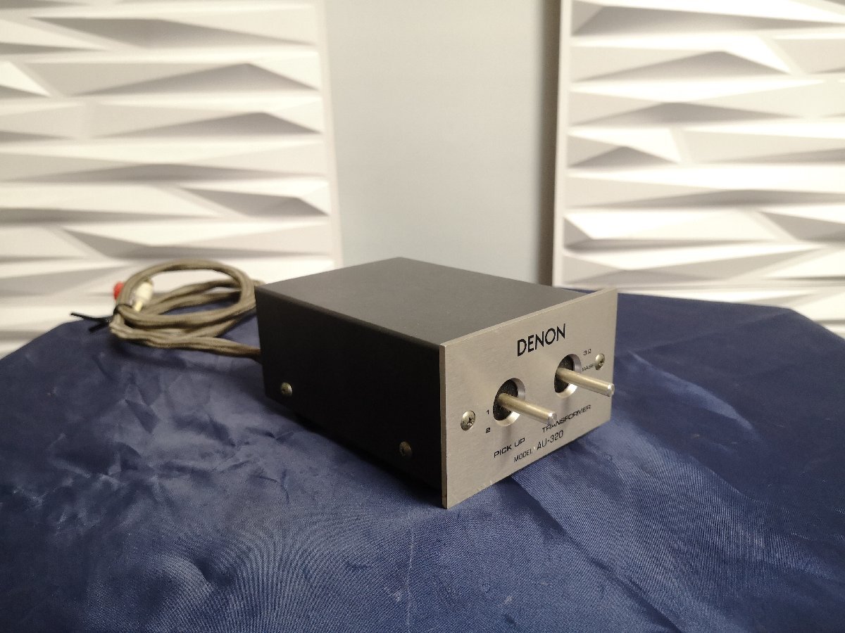 デノンMC カートリッジ(DL- 103等)用昇圧トランス AU- 305（デノン、名 