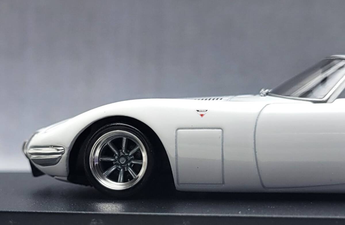 1/43　トヨタ2000GT改　ボンドカー　ワタナベホイール　アルミ製　深リム 1/43トヨタ2000GT改ボンドカーワタナベホイールアルミ製深リム